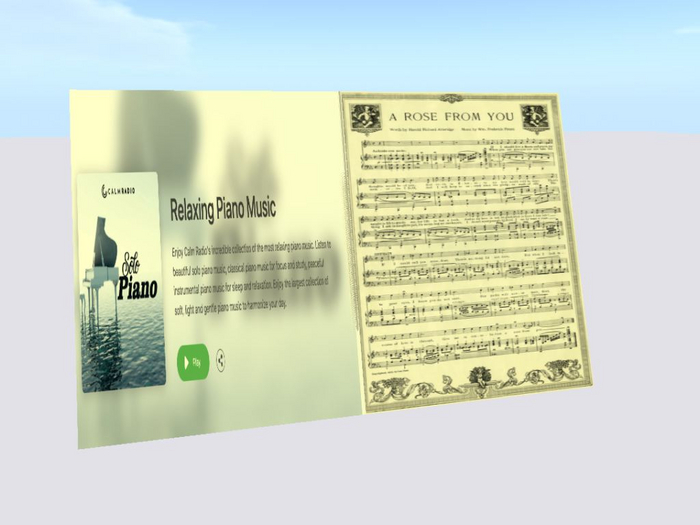 Piano Sheet Music x 2