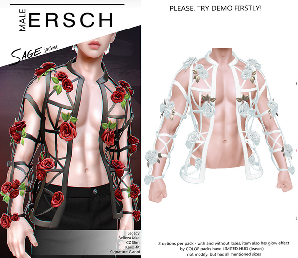 ERSCH - Sage Jacket -white-