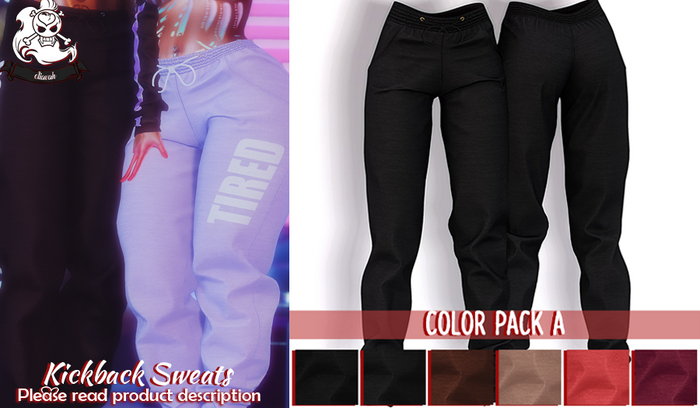 Eliavah ~ Kickback Sweats [COLOR PACK A]