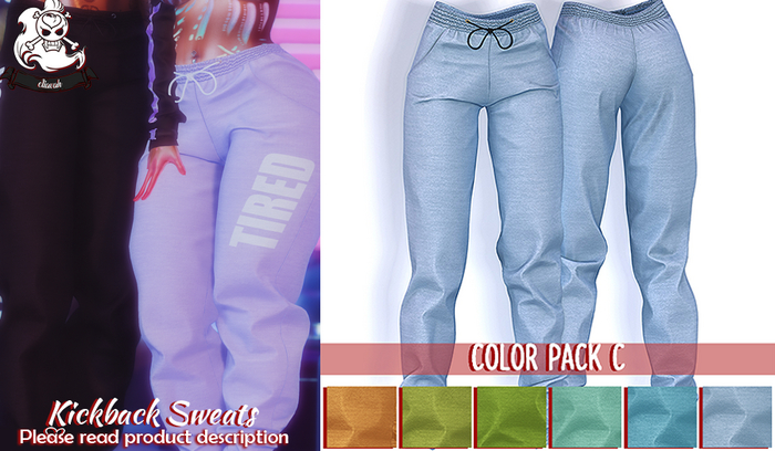 Eliavah ~ Kickback Sweats [COLOR PACK C]