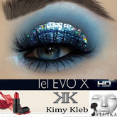 Lelutka Blue Eyes Glitter Eyeshadow / Lelutka Evox