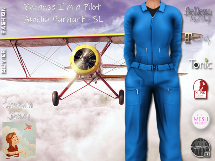 JENNY Pilot - JUMPSUIT - BLUE 3