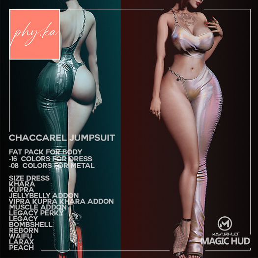 -[ Phy.Ka ]- 085 - Chaccarel Jumpsuit - MegaPack