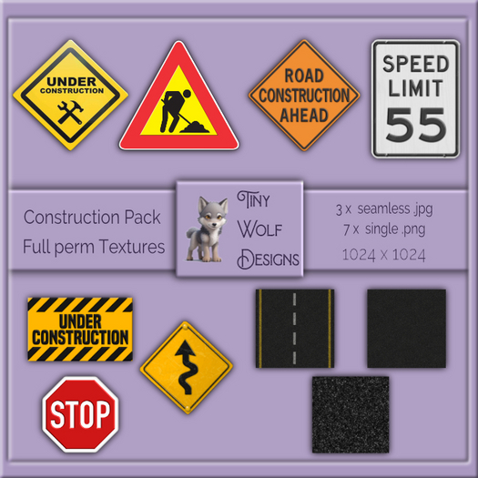 Construction Pack full permission textures