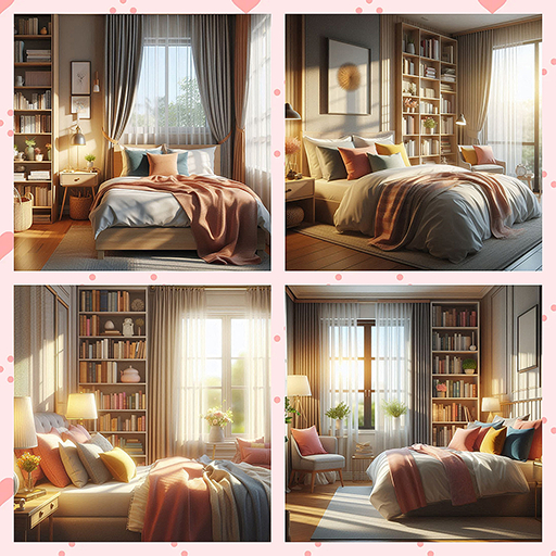 {PIXEL POP!}  BEDROOM BACKDROPS