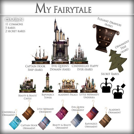 O.M.E.N - My Fairytale - Frog & the Princess - RARE 