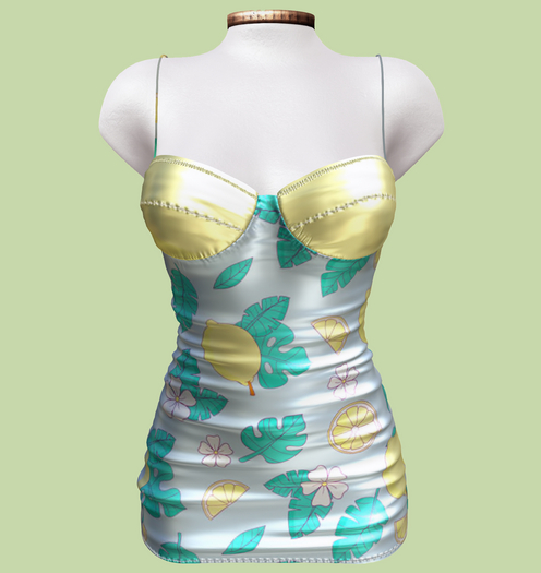 BLUEBELL Shara Dress - Lemon