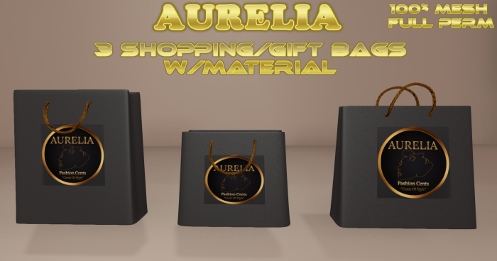 Full Perm Shopping Bags (material included)