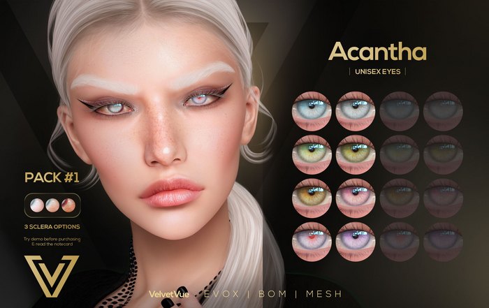 [ VelvetVue ] Acantha Eyes :: Pack #1