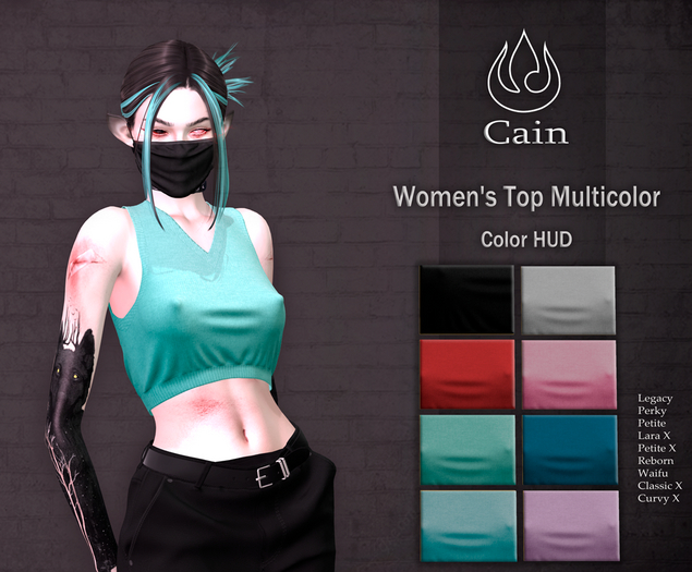 Cain - Women's Top (Multicolor)