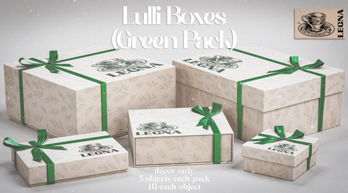 - Legna - Lulli Boxes (Green Pack)