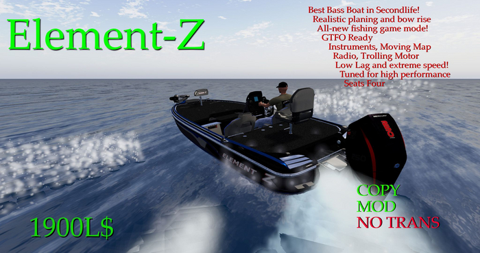 Element-Z Bass Boat