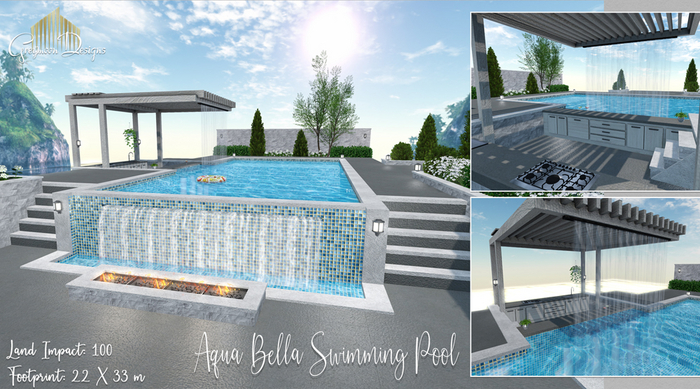 Greymoon Designs -  Aqua Bella Swimming Pool