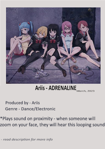 Second Life Marketplace - [Natsuki] Ariis - ADRENALINE (Proximity Sound ...