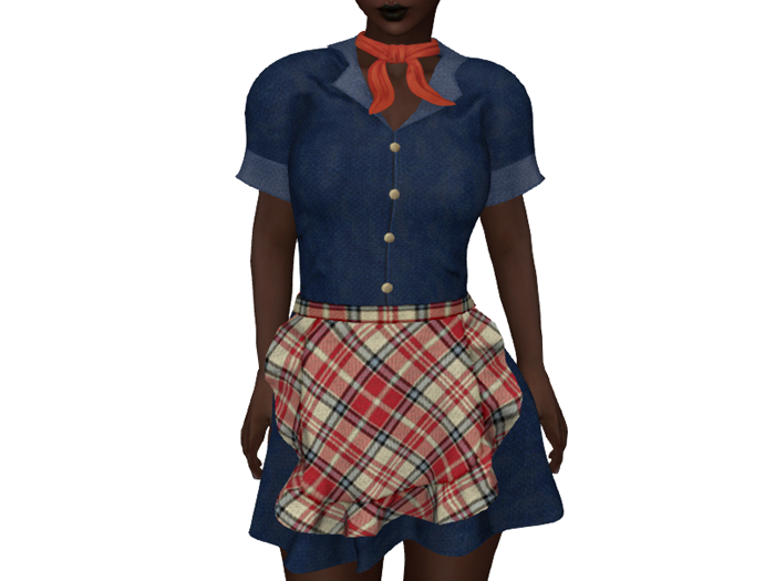 Jean Waitress Uniform