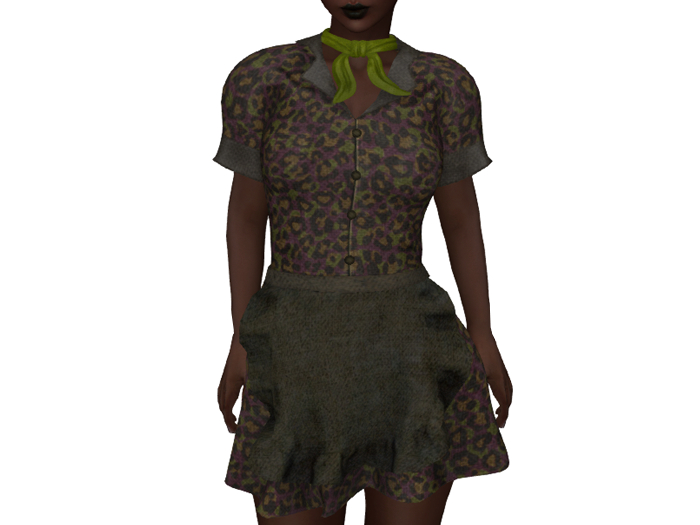 Coffee Waitress Uniform