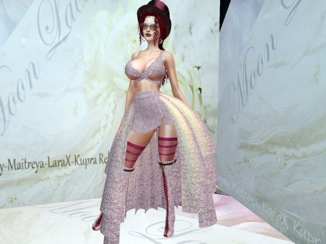 ROSES ~.~ Skirt & Top Set [Shell Pink] Legacy - Pinup x Bombshell