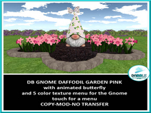 DB GNOME DAFFODIL GARDEN PINK add me