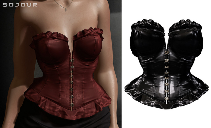 SOJOUR - Ksenija corset - latex