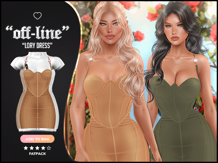 "Off-Line" x "Lory" Dress / Fatpack