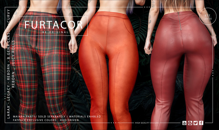 :::FurtaCor:::MAIARA_PANTS::: FATPACK