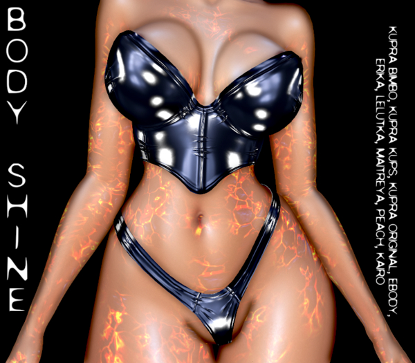!Body Expression! Hell's Fire Shine Peach