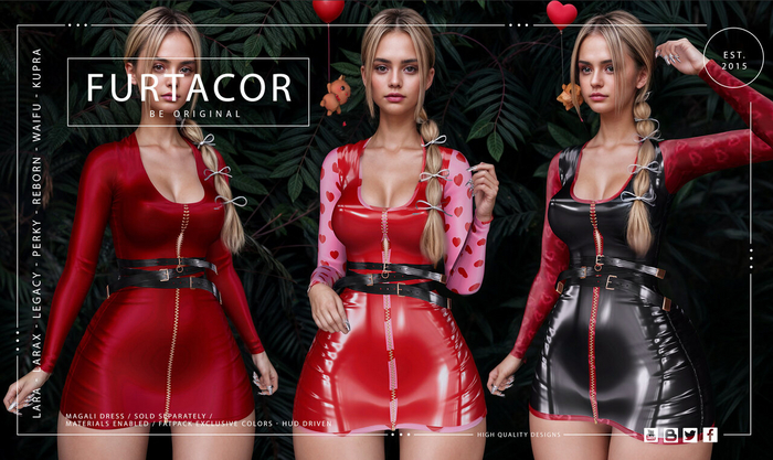 :::FurtaCor:::MAGALI_DRESS::: FATPACK