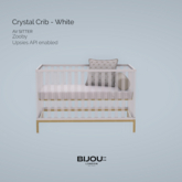 BIJOU :: Crystal Crib - White *add me*