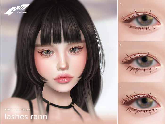 41m / Lashes Rann / Lelutka EvoX