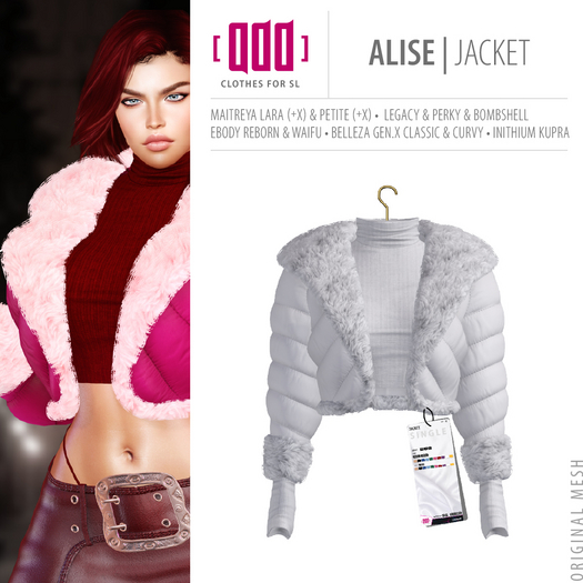 [ADD] Alise Jacket - White