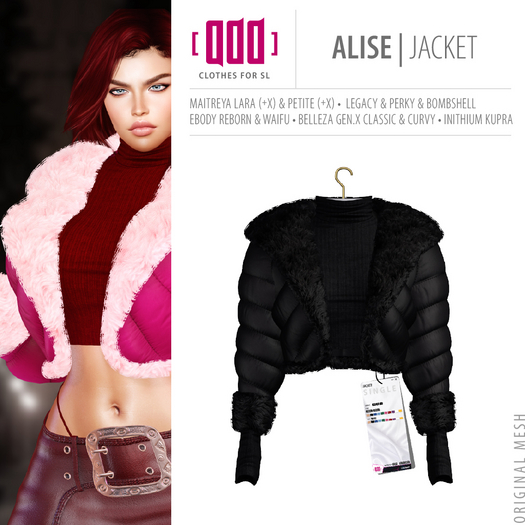 [ADD] Alise Jacket - Black