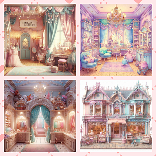 {PIXEL POP!}  Boutique Backdrops