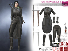 6in1 Full Perm Female Fantasy Warrior Outfit for Maitreya 5.3 LaraX Ebody Reborn Legacy Belleza Slink Tonic Classic