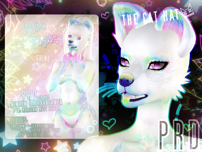 [TCH] PRD - Rainbow Extravaganza BOM Mod (Martian Mutt)