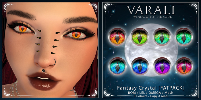 ..: VARALI :.. Fantasy Crystal Eyes [FATPACK]