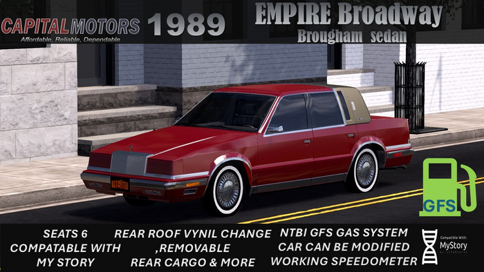 1989 Empire Broadway brougham 