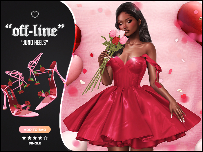 "Off-Line" x "Juno" Heels / Pinky