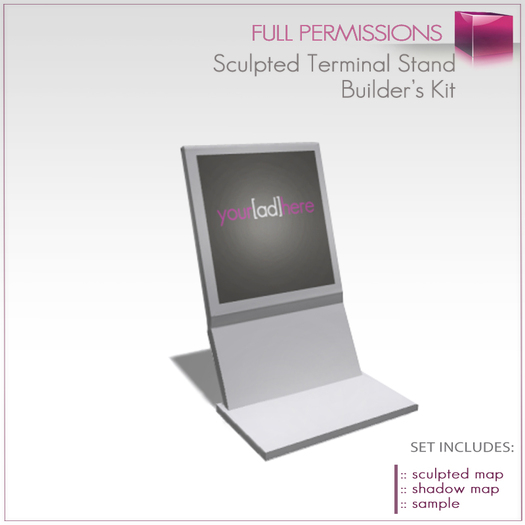 Full Perm Sculpted Terminal Stand Builder's Kit Set