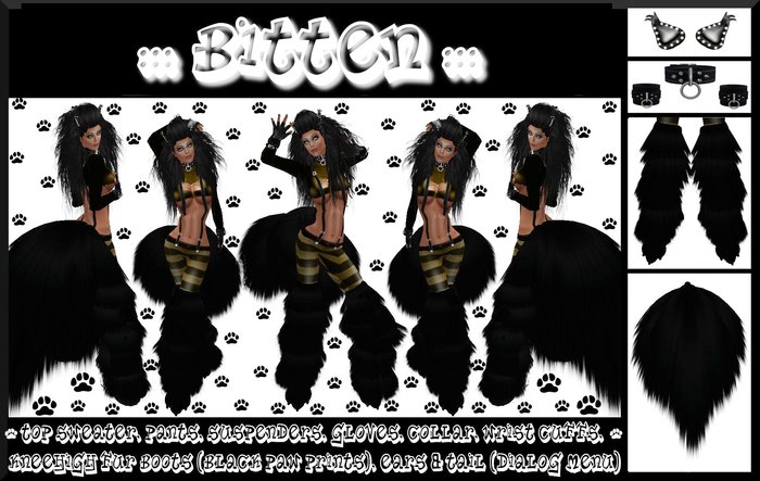 T&C ::: Bitten ::: Neko Outfit (Urban/Punk/Grunge/Emo)