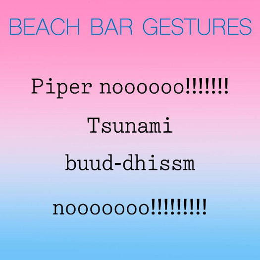Victoria Ratliff Hits - WHITE LOTUS - BEACH BAR GESTURES