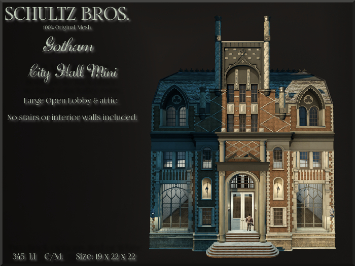 [Schultz Bros.] Gotham - City Hall - Mini