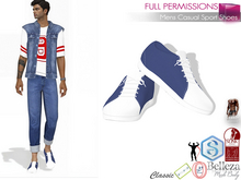 Full Perm Men's Blue White Sneakers Sport Shoes forBelleza Jake Signature Gianni Legacy Slink Classic Onupup Adin Gamit