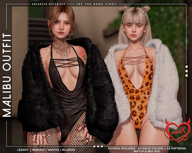 [erotiK] Malibu Outfit FATPACK