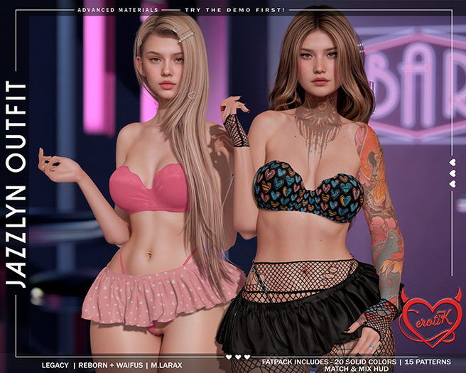 [erotiK] Jazzlyn Outfit FATPACK