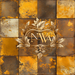 Second Life Marketplace - 5pc PBR Gold and rusty steel wall tiles ...
