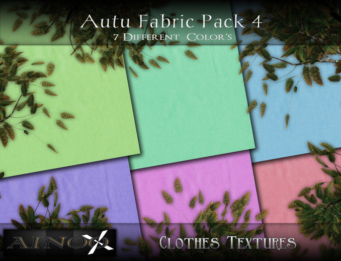 - Autu Fabric- Pack 4