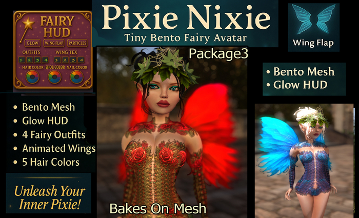 DEMO PIXIE NIXIE Pckg 3