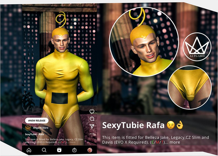 ALTGARD - SexyTubies Rafa Pack