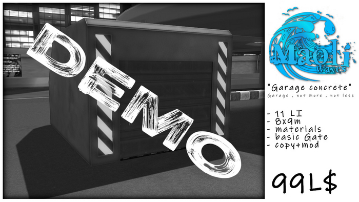 =MW= Garage concrete DEMO (Box)