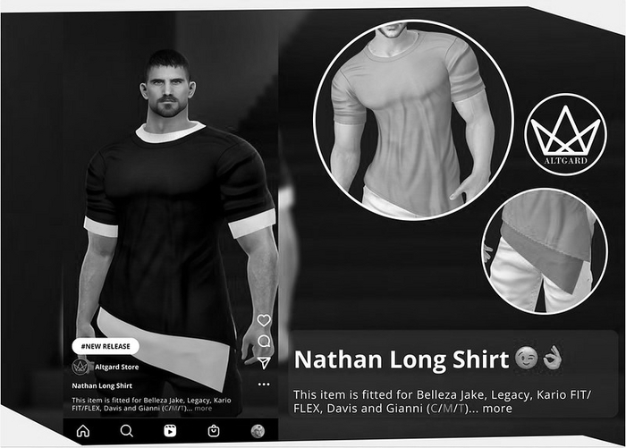ALTGARD - Nathan Long Shirt [DEMO]